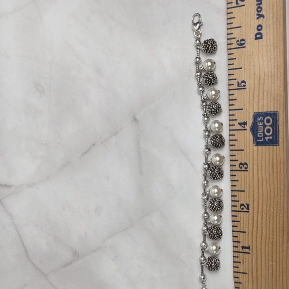 Brighton "Cannes" Pearl Dangle Charm Bracelet - Picture 4 of 4